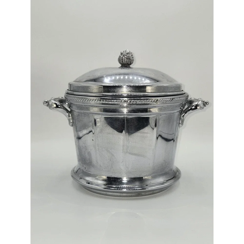 Keystone Ware Mid Century‎ Modern 1960s Vacuum-Insulated Ice Bucket